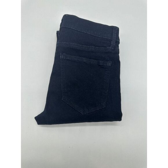 Ann Taylor The Skinny Jeans Mid Rise Sz 2 Zip Up 5 Pockets NWT Dark Blue - Picture 3 of 6